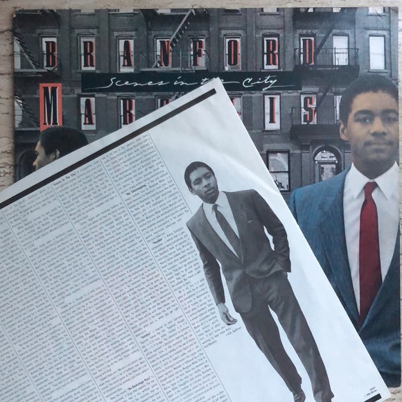 Branford Marsalis Scenes In The City Vinyl Lp '84 - Picture 8 of 8